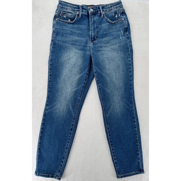 Judy Blue Slim Fit High Rise Tummy Control Jeans 11 30 Sculpting Denim - Picture 2 of 13